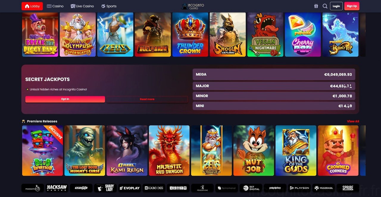 Incognito Casino Casino